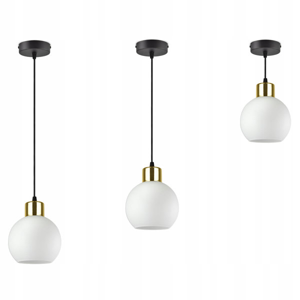 Corrigan Studio Odebolt 1 Light Globe Pendant Wayfair.co.uk